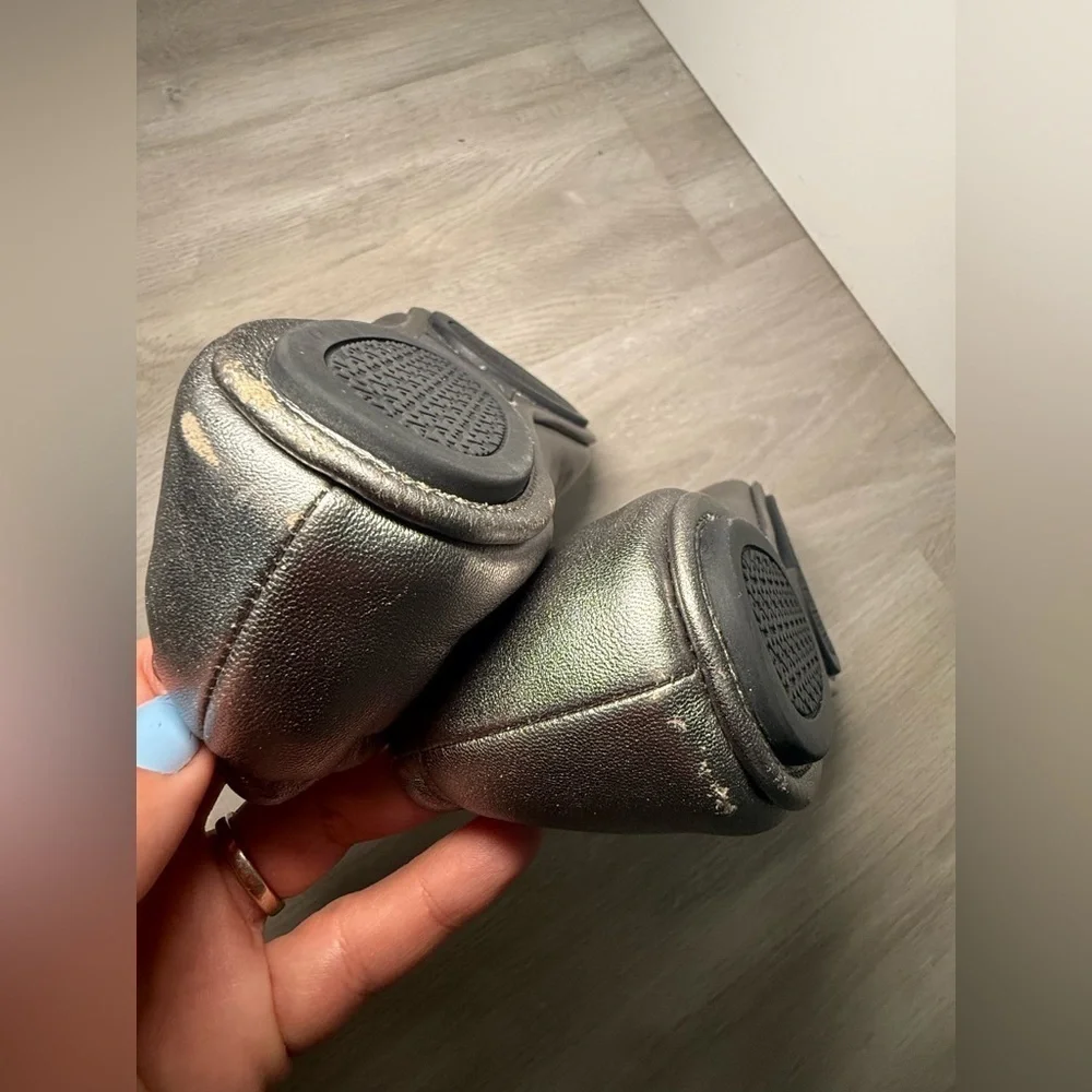 Minnie Travel Ballet, Gunmetal Sz 8